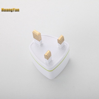Hu| Universal Mini cargador de cobre confiable portátil enchufe del reino unido adaptador de alimentación convertidor (9)