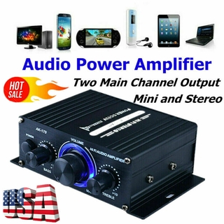 400w usb potencia digital amplificador hifi mini estéreo amplificador de audio fm micrófono coche hogar