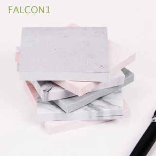 FALCON1 Papelería Bloc De Notas Creativas Adhesivas Suministros De Oficina Hojas Marcapáginas Nota Papel Piedra Estilo Autoadhesivo Color Mármol