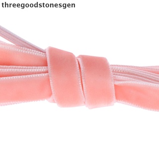 [threegoodstonesgen] 1 par 120 cm moda terciopelo cordones casual lona zapato encaje cuerdas