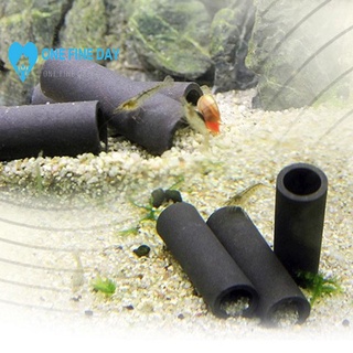 Acuario tanque tubo de cría ocultar cueva refugio para peces desove camarones planta viva R8W1 (1)
