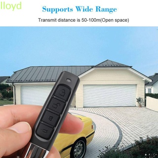 Lloyd seguridad alarma acceso puerta código clon garaje 433MHZ inalámbrico Control remoto duplicador/Multicolor