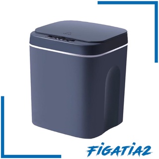 [Figatia2] Touch Free Auto Trash Can Smart Sensor Office Automatic papeleras cocina -