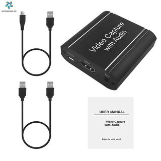 4K 60Hz 1080P USB 2.0 HDMI-compatible Video Capture Card Audio Video