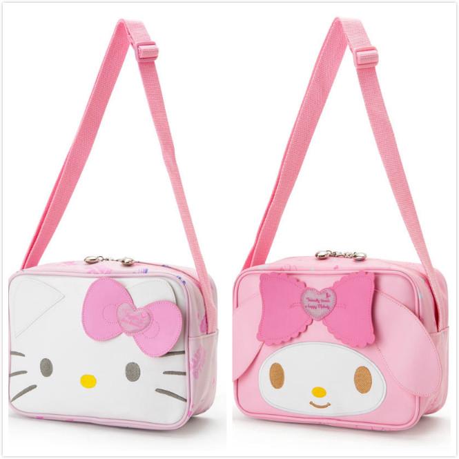 Sanrio Hello Kitty Melody - bolso de PU para niños, diseño de dibujos animados (1)