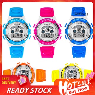 Reloj Digital para niños/reloj de goma deportivo multifuncional con alarma/JB/