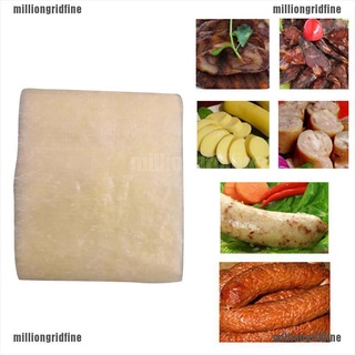 micl 1m*75mm comestible salchicha carcasas pieles embalaje de cerdo intestino salchicha tubos caso 210906