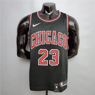 Camiseta de baloncesto de la NBA Jordan #23 Chicago Bulls negro chaleco deportivo