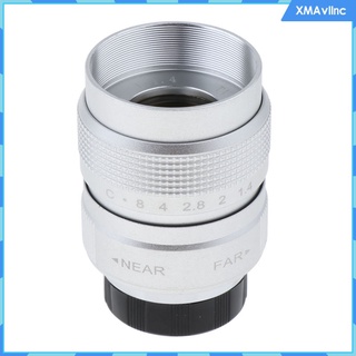 lente de tv f1.4 de 25 mm para cámara sony nex+adaptador de montaje en c+anillos macro negro