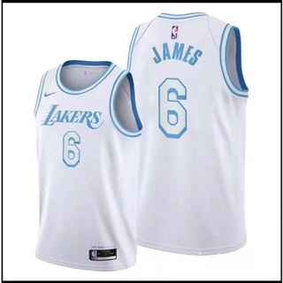 NBA Lakers basketball LEBRON James Jersey