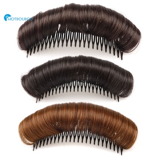 ho Wig Cushion Stable Comfortable High Temperature Fiber Insert Comb Invisible Fluffy Hair Pad (6)