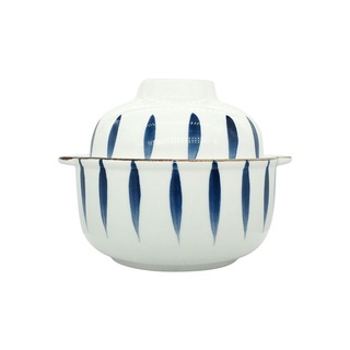 2in1 INS Style Instant fideos tazón de cerámica sopa tazón con cubierta de gran capacidad Ramen Bowl (3)