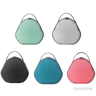 INM Hard Protective Shell with Earphone Silicone Cover Storage Bag Carrying Case Sleeve Handbag for AirPods Max Headphones
