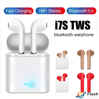 Audífonos iphoen/andriod i7s TWS Bluetooth 5 0/Estéreo con Pod cargador/audífonos/Airpods iPhone/Android (1)