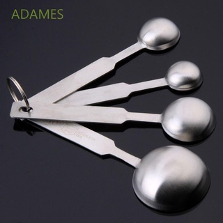 ADAMES Metal Tablespoon Cooking Coffee Scoop Measuring Spoons For Measure Cooking Baking Accurate Measure Stainless Steel Kitchenware Accurate Teaspoon