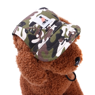 Nuevos accesorios para mascotas Pet Beret gorra de béisbol Peak gorra moda Pull Style atrae la atención de los transeúntes ajustable hebilla ajustable tamaño babero (4)