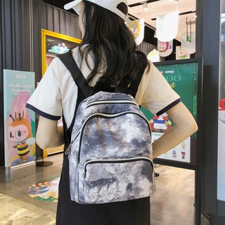 ifashion1 mujeres tie dye impresión mochila preppy estilo estudiantes escuela mochila grande