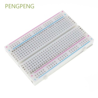 Pengpeng 8.5 x 5,5 cm 400 agujeros para arduino prueba Protoboard placa de circuito sin soldadura tabla de pan/Multicolor