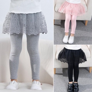 Niños niña vestido de bebé niñas Leggings niña pantalones de algodón exterior desgaste pantalones de moda pantalones (2)