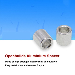 #etl 10 piezas openbuilds aluminio sp m5*8.3mm columna de aislamiento separada pilar