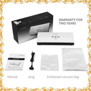 Leshp Portable Vacuum Sealer Sealing Machine For Household Food Preservation[\(^o^)/YES!]