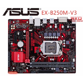 Para Asus EX-B250M-V3 Original Usado Escritorio Intel B250 B250M DDR4 Placa Base LGA 1151 i7/i5/i3 USB3.0 SATA3 V (1)