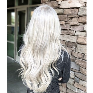 [Cynthis] peluca rizada larga blanca Natural para mujer peluca de calor frontal completa (6)