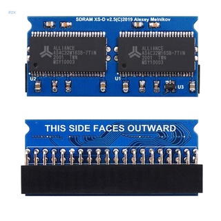 Rox soldadura Manual MisTer SDRAM Extra Slim (XS-D) v board 128MB para MisTer FPGA
