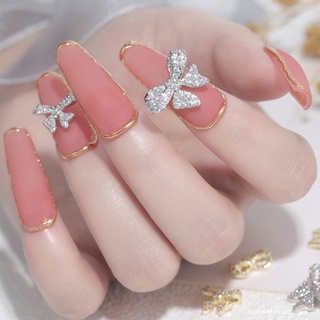Essie moño De uñas brillantes De Amor/mariposa/Cristal/divertido/diamante Para uñas (4)