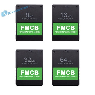 Kvecation Free Mcboot FMCB tarjeta de memoria 64MB 32MB 16MB 8MB para PS2 Slim SPCH-7xxxx 9xxxx
