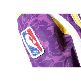 【en stock】🔥 Nuevo chaqueta Bape NBA camuflaje chamarra hombres mujeres Casual Uniforme De béisbol 🔥 🔥 (9)