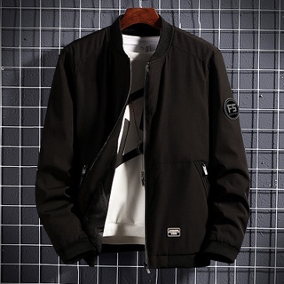 jaqueta masculina à prova de vento jaqueta de gola na moda jaqueta casual de marca de beisebol jaqueta masculina (1)