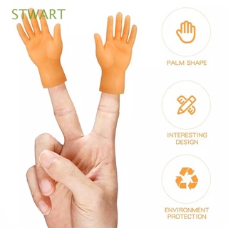 stwart halloween regalo diminuto dedo manos fiesta dedo juguetes de dedo marionetas para el juego de la mano derecha izquierda disfraz creativo de dibujos animados divertido pequeño modelo de mano