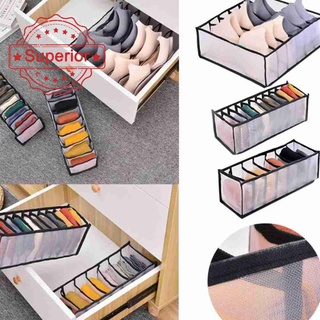 Ropa organización de ropa interior organizador sujetador bragas caja tipo de almacenamiento calcetines ropa interior almacenamiento V2P0