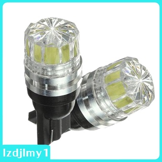 [tiempo De límite] 2 bombillas blancas T10 5050 5 SMD LED para vehículo de coche/luz trasera lateral