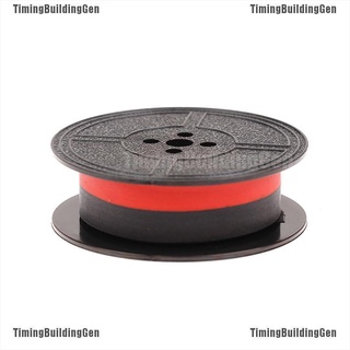 Timingbuildinggen cinta Universal roja y negra Compatible para máquina de escribir impresora Core tinta cinta TBG