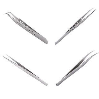 [hst] herramienta de recolección de acero para uñas, pinzas antiestáticas, clip de precisión de pestañas (3)