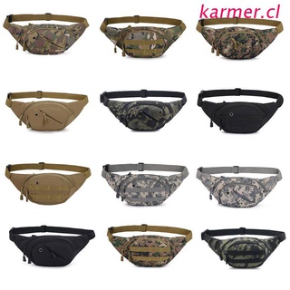 KAR3 Men's Tactical Waist Bag Outdoor Fanny Pack Phone Pouch Belt Shoulder Bags Chest Bumbag