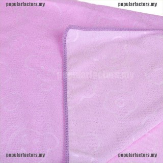 [Popular] 1Pc 140*70 cm suave microfibra bebé niños toallas de baño toalla de baño hogar toalla de playa [FS] (9)