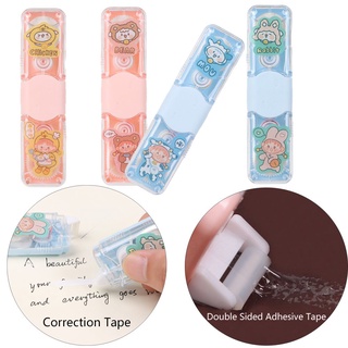 patternfold papelería cinta de corrección portátil dispensador de cinta de pegamento puntos rodillo nuevo 2 en 1 creativo suministros de oficina recargables precioso adhesivo de doble cara (3)