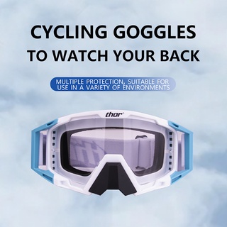 [wing] thor 381 gafas de ciclismo antiarañazos a prueba de viento ajustable antiniebla motocross gafas para deportes al aire libre