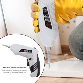 bylstore mini destornillador eléctrico inalámbrico de alta calidad 3.6v recargable bidireccional taladro de mano (1)