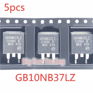 5PCS GB10NB37LZ STGB10NB37LZ nuevo Original TO-263, calidad garantizada