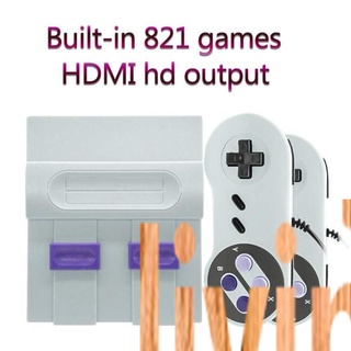 livinghall HDMI SUPER NES Classic Edition Console Mini SFC 821 Games livinghall