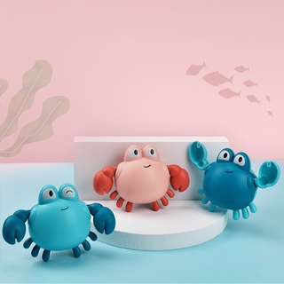 [sudeyte] juguete de baño superficie lisa no es fácil romper abs diversión educativa baño cangrejo juguete para el hogar