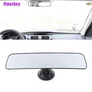 [ffwerbey] Panoramic Rear View Mirror Universal With Suction Installation Car Interior