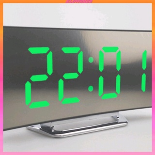 [KLOWARE2] Reloj Despertador Digital LED Pantalla Con Pilas Espejo Luz De Noche-01