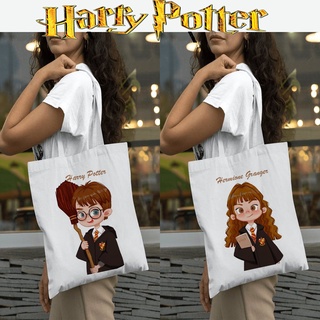 Harry Potter Dibujos Animados Personaje Impresión Moda Bolsos De Hombro Totes