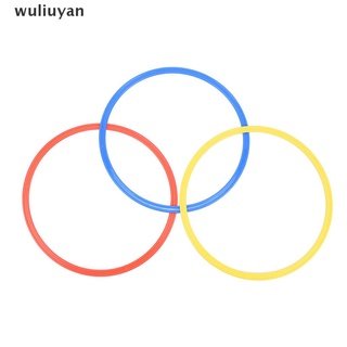 [wuliuyan] 1 pza anillos de entrenamiento de velocidad y agilidad multicolores para fútbol [wuliuyan]