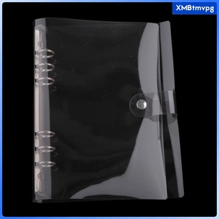 A5/A6 6 Holes PVC Loose-leaf Cover Notebook Sheet Binder Pages Shell Diaries